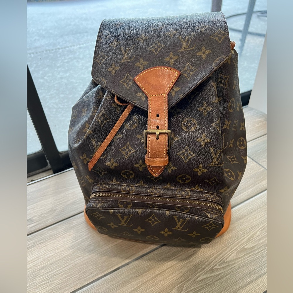 Louis Vuitton backpack. Montsouris GM